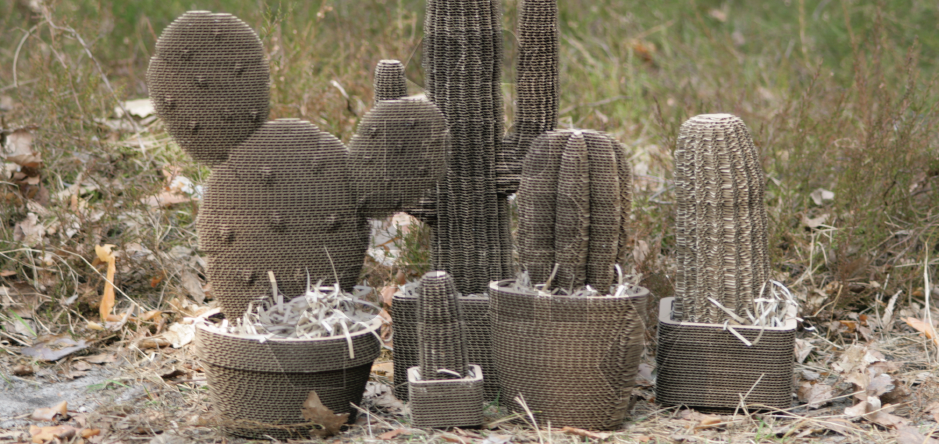 cardboard cactus